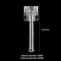 Aquarium Skimmer Acrylic Lily Pipe Spin Surface Inflow Water Plant Filter