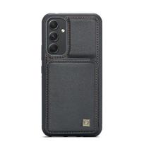 (Black) Rfid Blocking Case for Samsung Galaxy A54 5g Kickstand Magnetic Protective Cover Card Holder Wallet Case Pu Leather