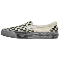 Vans OG Classic Slip-On LX Stressed - Juodi languoti unisex sportbačiai VN0A32QNBKC 35 beige