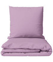Premium satino patalynės komplektas „Lilac Sateen“ (200x220 cm)
