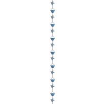 Cascading Gutter Rain Chain With Noise Reducing Design For Garden Soil Preserved Hummingbird Charm Rain Watch Catcher 1