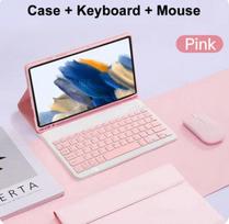 For Samsung Galaxy Tab A9 8.7 Inch Tablets Keyboard Case Detachable Keyboard Cover for Samsung Tab A9 SM-X110/X115/X117 Funda Portuguese Keyboard