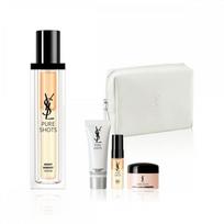 Yves Saint Laurent Pure Shot Night Reboot Serum Set 50ml  +deluxe 3pcs +PureShot