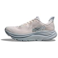 HOKA ONE ONE CLIFTON 10 Breathable Running Shoes Women's Beige Blue 1162031-GRTM 38⅔ gray