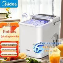 Midea 12KG Automatic Bullet Ice Maker with UV Sterilization CN plug (adapter included)