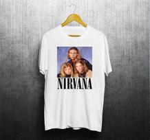 Hanson Nirvana Marškinėliai Marškinėliai Vyras Moteris L gray