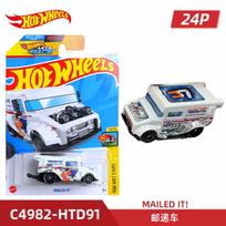 Karštas Mattel Hot Wheels Pagrindinės serijos Pasaulinis pagrindinis automobilis 1/64 2024 Banga P 17 Fordgt Gma T50S Modelis S Lygus C4982 Žaislo dovana blue