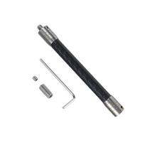 14mm Carbon Fiber Extension Rod 1/4inch Threaded Rod Universal Action Camera Portable Quick Assembly Extension Arm 121mm