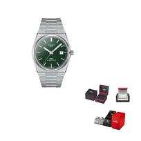 TISSOT Men's PRX Watch T137.407.11.091.00 Green Dial gray