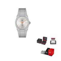 TISSOT Women's PRX Watch T137.210.11.031.00 Silver Dial gray