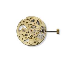 Auksinis skeletas 27mm laikrodžio mechanizmas Vienas kalendorius Automatinis mechaninis mechanizmas Reguliavimas Svirtinis laikrodis 3 rodyklės Priedai