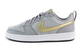 Nike Court Borough Low 2 'Gray Gold' Gs BQ5448-013 38.5