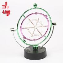 Celestial Orbit Perpetual Motion Machine Ornament – Rocking Craft Model for Office Decor USB and Battery Dual Mode