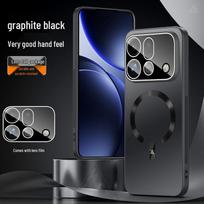OPPO Find X9 Ultra Magnetic Matte Phone Case with Stand - Ice Feel Protective Cover A6SPro