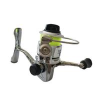 Mini Fishing Reel High Strength 100 Type Anti-bombing Angling Metal Throwing Stability Spinning Reel B gray