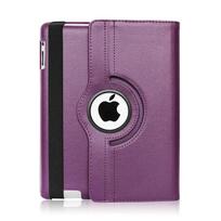 For iPad Air 13 11-inch M2 Pro 13 11-inch M4 2026 Mini 7 6 Smart Leather Case with 360° Rotation and Sleep Wake Function Shell For iPad Mini 6 7 violetinė