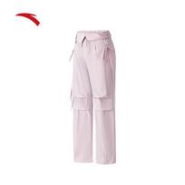 ANTA Women's Ballet Ice Silk Parachute Pants L