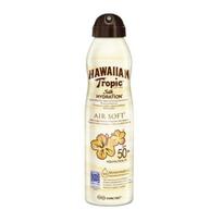 Hawaiian Tropic Silk Hydration Air Soft Sunscreen Mist Spf50 220ml beige
