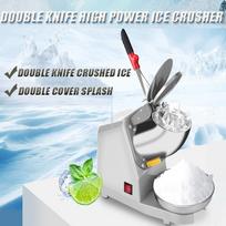 300W Electric Ice Crusher Smoothie Shaver Slush Ice Block Breaking Grinder Machine Kitchen Bar Ice Chopper Blender Tool 40 * 18 * 31 cm