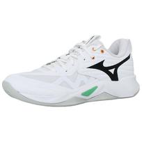 Mizuno WAVE MOMENTUM PRO Slip Resistant Abrasion Resistant Low top Training Shoes Unisex White Mizuno V1GA2540-21 37 balta