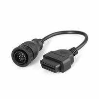 14 kontaktų iki 16 kontaktų OBD2 adapterio diagnostikos jungties kabelis, skirtas Mercedes Benz Sprinter automatinės diagnostikos jungties adapteriui juoda