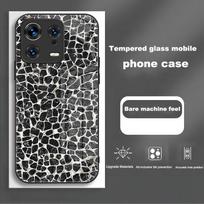 Luxury Tempered Glass Case For Xiaomi 13 13T Pro 13 Ultra Lite Case Full Protective Shell For Xiaomi 13T Shockproof Back Cover Xiaomi 13 gray
