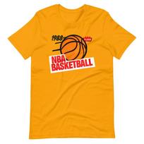 1980s Basketball Fleer Wax Packs Sports Cards Tee Short-Sleeve Unisex 100% Cotton T-shirt Mens Tees Top XL