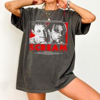 Scream 7 30th Anniversary Kill Tour Shirt, Scream 7 Movie Merch, Retro Ghostface T-shirt, 30 Years of Scream Gift 3XL įvairiaspalvis