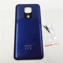 For Xiaomi Redmi Note 9 Note9 Battery Cover Back Panel Rear Housing Repair Parts tamsiai mėlyna spalva