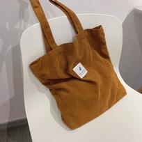 Shoulder Bags Envirmental Female Shopper Totes Storage Bags Large Corduroy Bag For Everyday Use Gift For Girls Shopping žalia