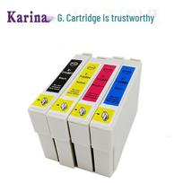 Suderinami kasetės Epson SX215/SX218/SX400/DX8450/D120/D78 T0711 T0891 raudona