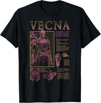 Dungeons and Dragons Vecna Anatomy Panel T-Shirt 4XL black