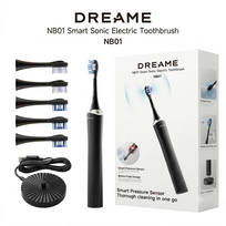 DREAME NB01, elektrinis dantų šepetėlis, juodas, +6vnt galvučių