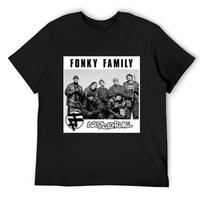 Fonky Family Art de rue TShirt street wear boys animal print graphic shirts oversizeds Men Harajuku Streetwear Vintage T Shirt S