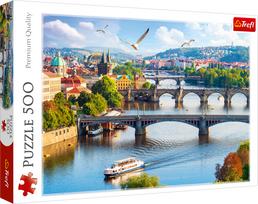 TREFL PUZZLES TREFL dėlionė „Praha“, 500 det.