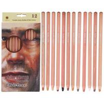 12PCS soft smooth core 12 Colors Skin Tone Pastel Pencils  Landscape scene creation Pastel Pencils