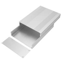 Aluminum Enclosure PCB Instrument Cooling Box Electronic Project Case 54*145*200mm