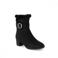 Tandy Women S Fur bootS  J1560  Black 225