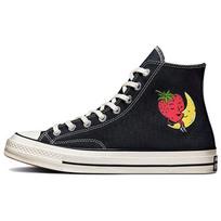 Converse Chuck 70 High Unisex Black Multi Egret A03145C EU 37.5 gray