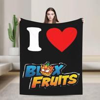 Super šilta antklodė Dekoratyviniai B-Blox Rinkiniai Lapės Vaisiai Mėtoma antklodė Flanelinė lovatiesė Laukiam orui Purus sofos lovos uždangalas 30x40in