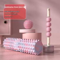 Can Chi Solid Core Yoga Foam Roller Kit gray