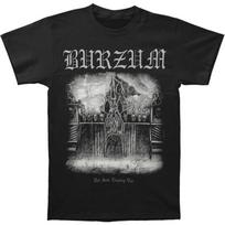 „Burzum“ vyriški „Det Som Engang VAR“ marškinėliai _ Oficialiai licencijuotos prekės S juoda