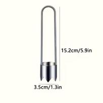 Stainless Steel Fruit Vegetable Core Remover Pepper Seed Corer Tool Kitchen Gadgets for Tomatoes Chili Peppers Vegetables Kitchen Tools