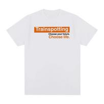 Trainspotting Vintage T-shirt Movie Choose Life 90's 80's Cotton Men T Shirt New Tee Tshirt Womens Tops XXXL