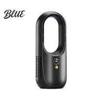 Oscillating Tower Fan with Timer Bladeless Desktop Air Purifier 8-Speed USB Rechargeable Circulator Electric for Home Office 8H Timer 90 Degree juoda