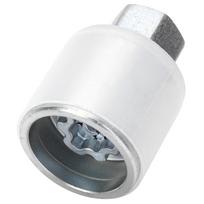 Automobilio padangos apsaugos nuo vagystės varžto lizdo nuėmimo raktas F modelio Tinka A1 A5 A3 A4L A6L A7 Q3 Q5 A8 TT R8 white