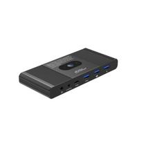 MicroConnect HDMI  AND  USB-C KVM Switch 2-Port