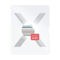 Fixed 2.5D Tempered Glass for Apple iPad Pro 13 (2024)/M5 (2025)