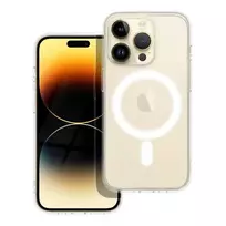 OEM Clear Mag phone case with MagSafe support for iPhone 14 Pro transparent