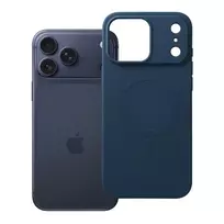 OEM Silicone phone case with MagSafe support for iPhone 17 Pro Max | iPhone 18 Pro Max navy